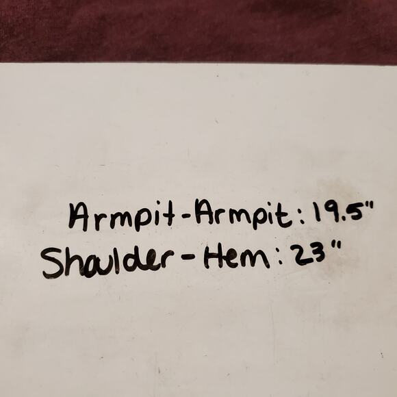 Miss Me Lace Short Sleeve Keyhole Back Tie Boho Semi Sheer Top Womens M Wine - Picture 8 of 8